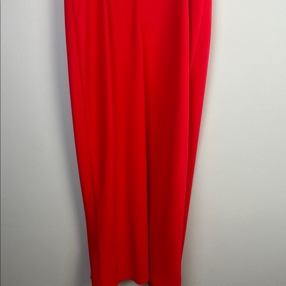 Amanda Uprichard Revolve Ivy Gown in Crimson Medium Strapless Dress Formal Dance - Picture 12 of 16